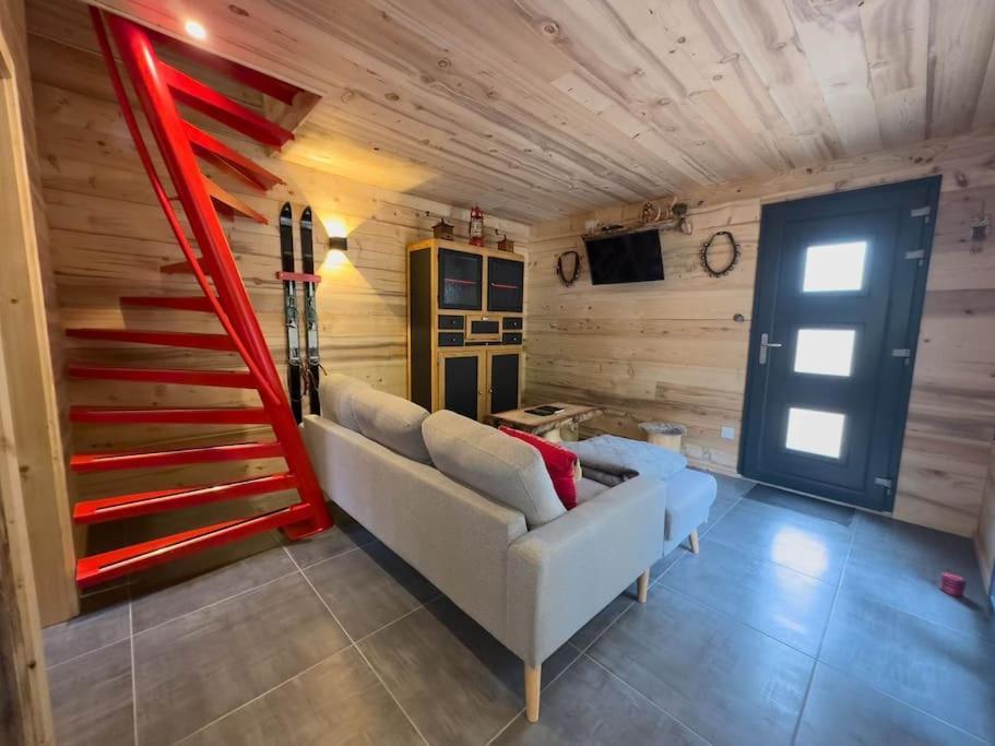 Le Refuge Perche Du Saut De La Bourrique Spa, Terrain Cloture جوراردُميه المظهر الخارجي الصورة