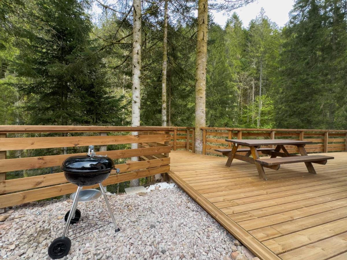 Le Refuge Perche Du Saut De La Bourrique Spa, Terrain Cloture جوراردُميه المظهر الخارجي الصورة