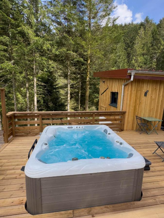 Le Refuge Perche Du Saut De La Bourrique Spa, Terrain Cloture جوراردُميه المظهر الخارجي الصورة