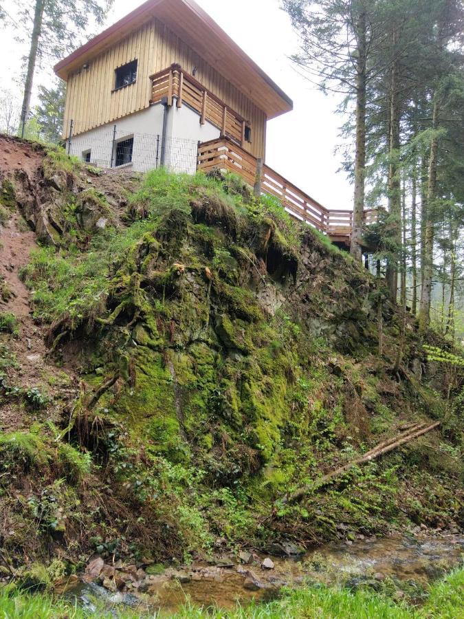 Le Refuge Perche Du Saut De La Bourrique Spa, Terrain Cloture جوراردُميه المظهر الخارجي الصورة